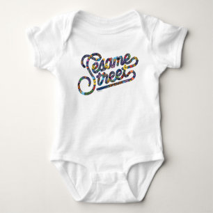 Sesame Sesame Doodle Logo Baby Bodysuit