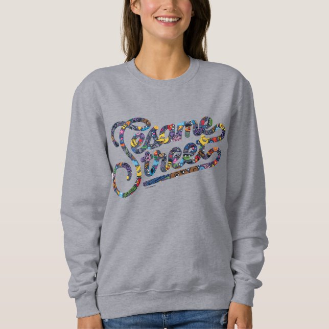 Sesame Sesame | Doodle Logo Sweatshirt (Front)