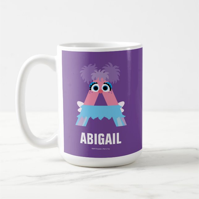 Sesame Street | A is for Abby Coffee Mug (Left)