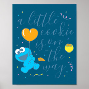 Sesame Street A Little Cookie Is On The Way Poster
