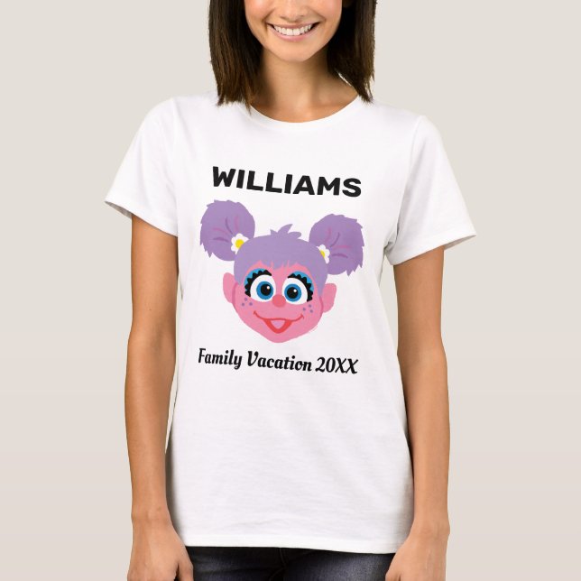 Sesame Street | Abby Cadabby Family Vacation T-Shirt (Front)