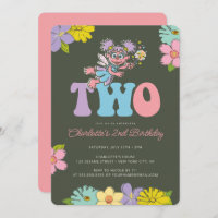 Sesame Street Abby | Floral 2nd Birthday 