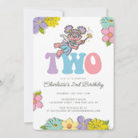 Sesame Street Abby | Floral 2nd Birthday