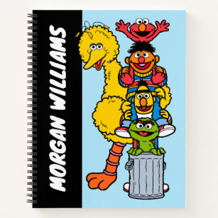Sesame Street   Add Your Name Notebook
