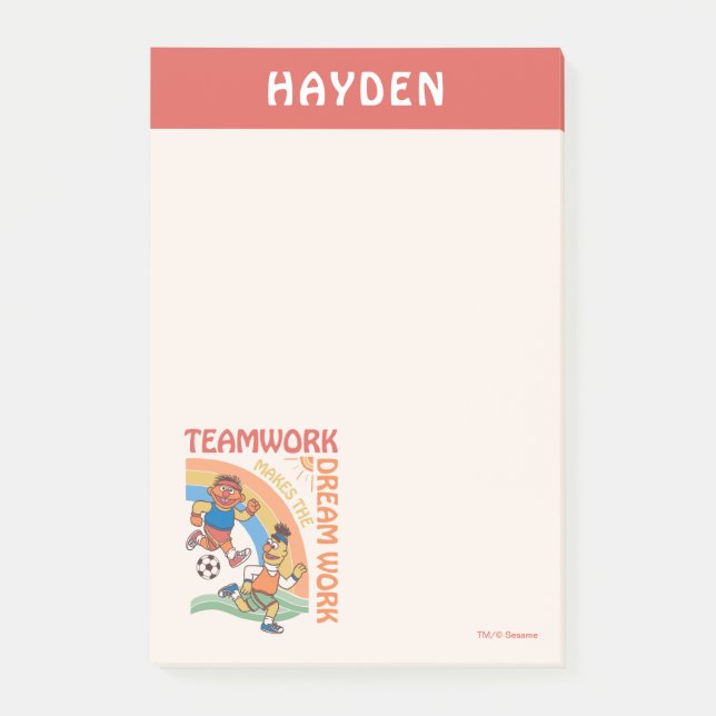 Sesame Street | Add Your Name Post-it Notes (Front)