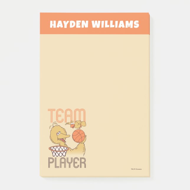 Sesame Street | Add Your Name Post-it Notes (Front)