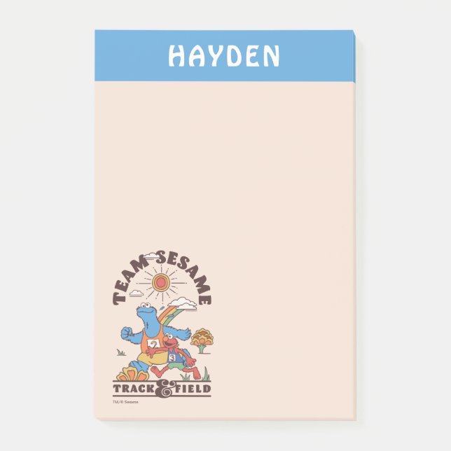 Sesame Street | Add Your Name Post-it Notes (Front)