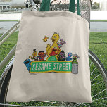 Sesame Street | All Around the Sesame Street Sign Tote Bag<br><div class="desc">Check out this cute Sesame Street design featuring Cookie Monster,  Bert,  Ernie,  Big Bird,  Little Bird,  Abby Cadabby,  Elmo,  Count von Count,  Grover and Oscar.</div>