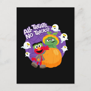 Sesame Street   All Tricks No Treats! Postcard