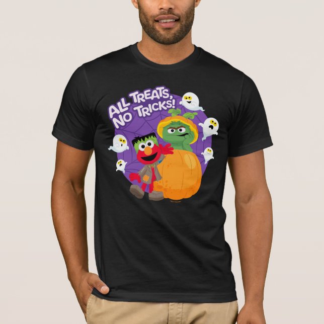 Sesame Street | All Tricks No Treats! T-Shirt (Front)