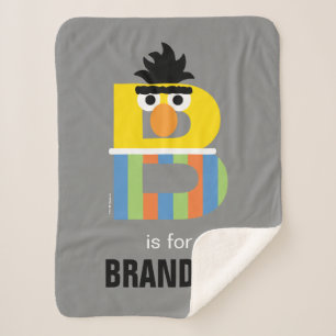 Sesame Street   B is for Bert Sherpa Blanket