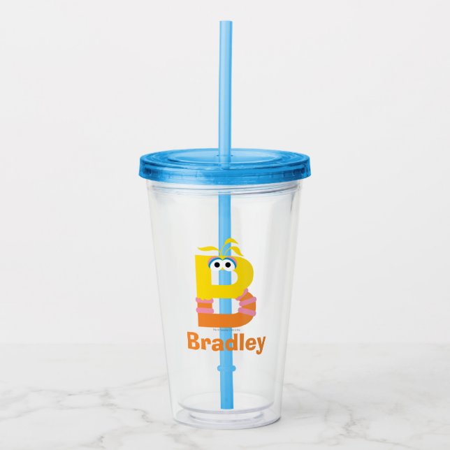 Sesame Street | B is for Big Bird Acrylic Tumbler (Front)