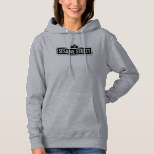 Sesame Street B&W Logo Hoodie