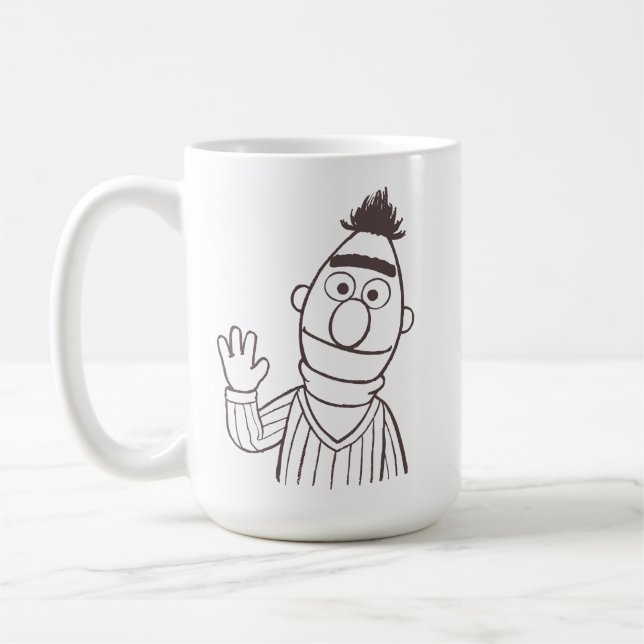 Sesame Street | Bert Bright Coffee Mug (Left)
