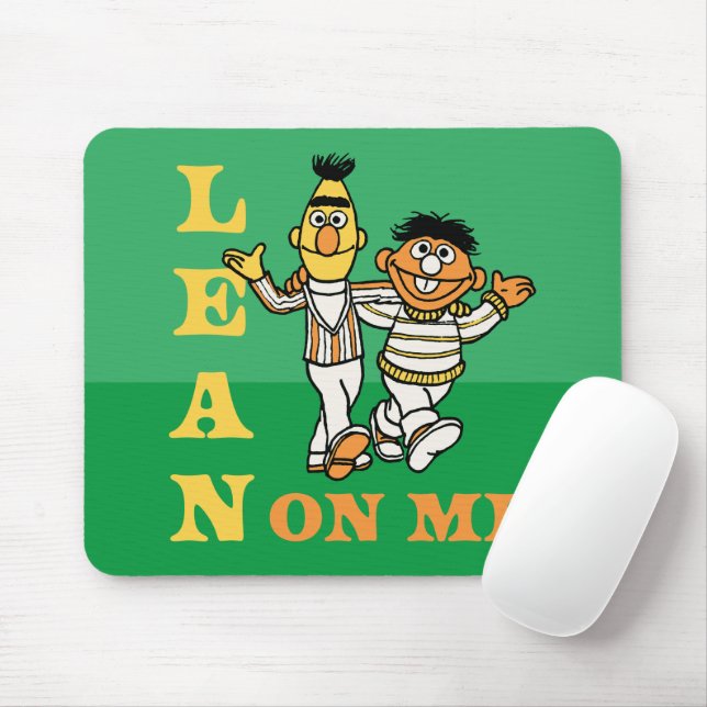 Sesame Street | Bert & Ernie Lean on Me Mouse Pad (With Mouse)