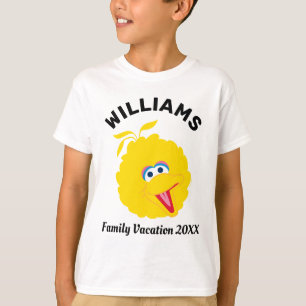 Sesame Street   Big Bird Family Vacation T-Shirt