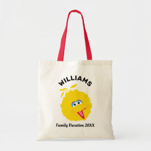 Sesame Street   Big Bird Family Vacation Tote Bag