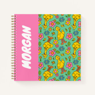 Sesame Street   Big Bird & Little Bird   Add Name Notebook
