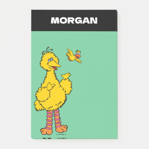 Sesame Street   Big Bird & Little Bird   Add Name Post-it Notes