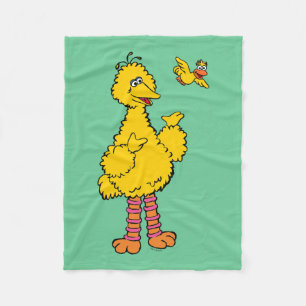 Sesame Street   Big Bird & Little Bird Fleece Blanket