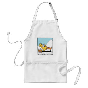 Sesame Street   Big Bird Relax Refresh Recharge Standard Apron