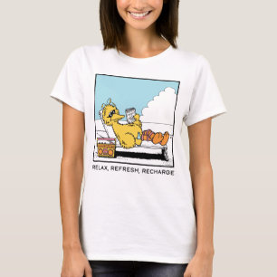 Sesame Street   Big Bird Relax Refresh Recharge T-Shirt