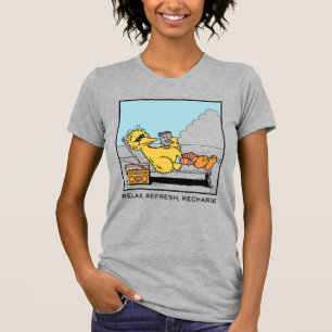 Sesame Street   Big Bird Relax Refresh Recharge T-Shirt