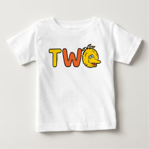 Sesame Street Big Bird Second Birthday Baby T-Shirt