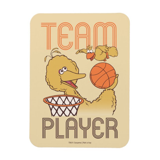 Sesame Street | Bird Bird Team Player Magnet (Vertical)