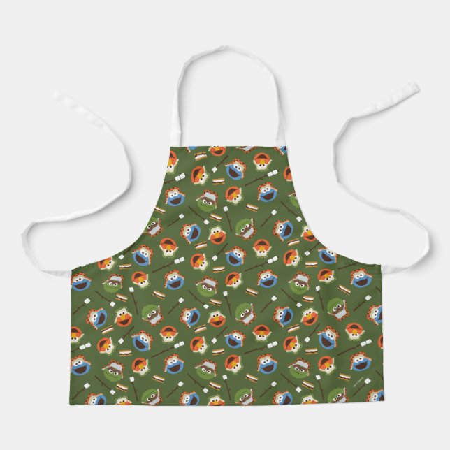 Sesame Street | Camping Is S'more Fun With Friends Apron (Front)