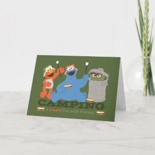 Sesame Street   Camping Is S'more Fun With Friends Card