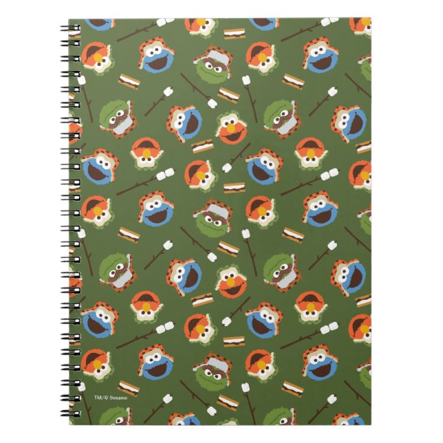 Sesame Street | Camping Is S'more Fun With Friends Notebook (Front)