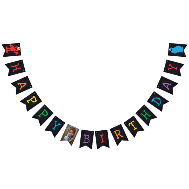 Sesame Street Chalkboard Birthday Bunting (All)