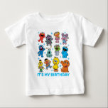 Sesame Street Character Baby T-Shirt<br><div class="desc">Check out this adorable custom shirt of all your favorite Sesame Street characters!     ©  2024 Sesame Workshop. www.sesamestreet.org</div>
