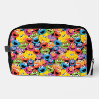 Sesame Street Character Faces Pattern