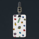 Sesame Street Character Pattern Luggage Tag<br><div class="desc">Sesame Street characters floating in a fun pattern.  © 2021 Sesame Workshop. www.sesamestreet.org</div>