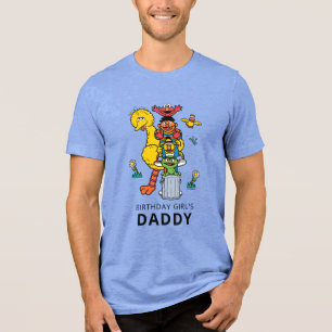 Sesame Street Characters & Street Sign Birthday Tri-Blend Shirt