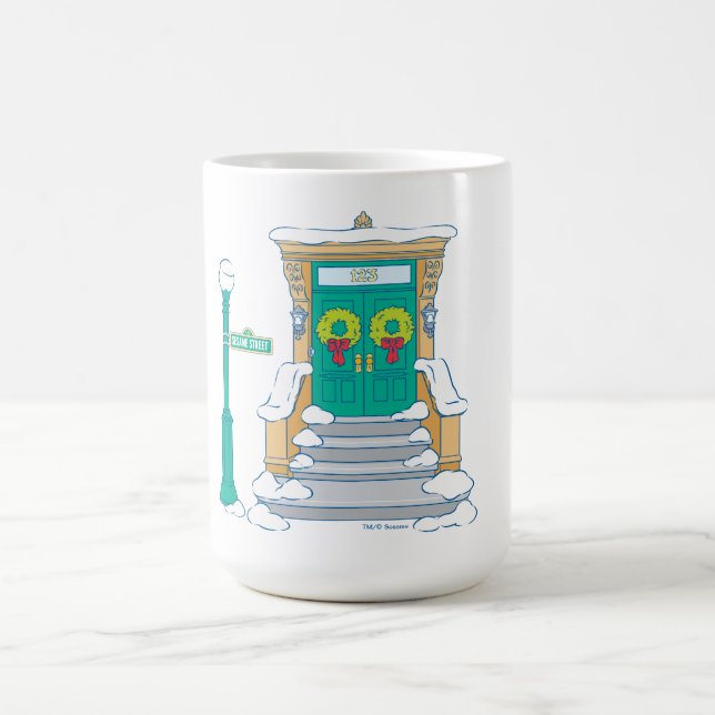 Sesame Street | Christmas Doorstep Coffee Mug (Center)