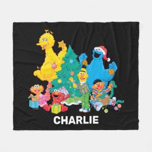 Sesame Street   Christmas Pals Fleece Blanket
