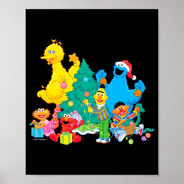 Sesame Street Christmas Pals  Poster (Front)