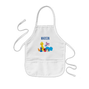 Sesame Street   Colourful Sesame Street Pals Kids Apron