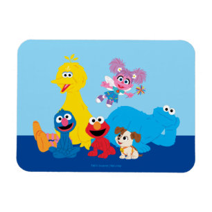 Sesame Street   Colourful Sesame Street Pals Magnet