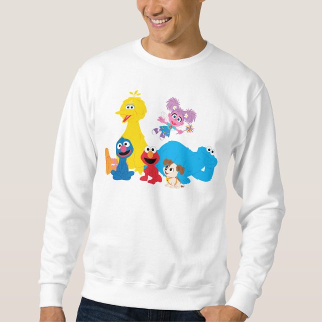 Sesame Street | Colourful Sesame Street Pals Sweatshirt (Front)