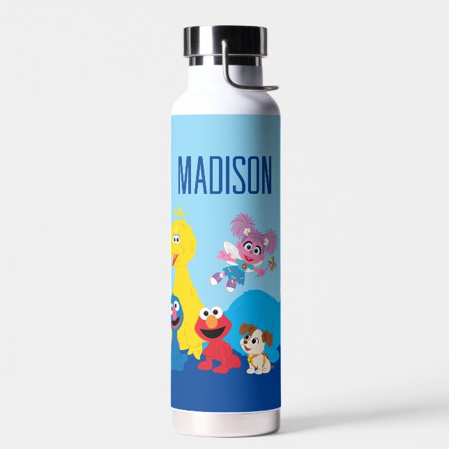 Sesame Street | Colourful Sesame Street Pals Water Bottle (Left)
