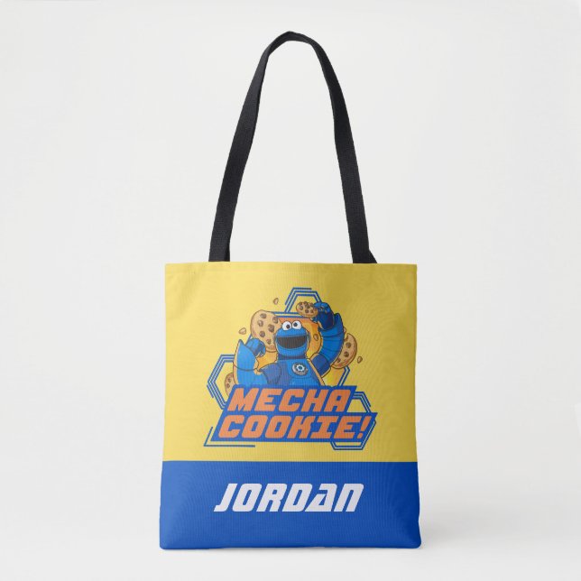 Sesame Street | Cookie Monster | Add Name Tote Bag (Front)