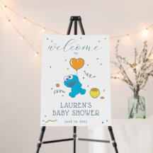Sesame Street | Cookie Monster Baby Shower Welcome