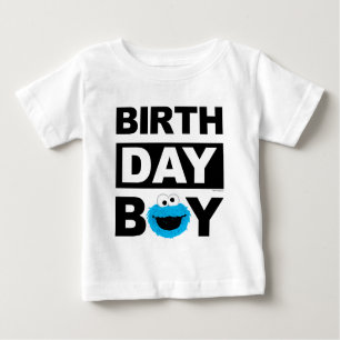 Sesame Street Cookie Monster - Birthday Boy Baby Baby T-Shirt
