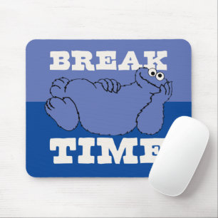 Sesame Street   Cookie Monster Break Time Mouse Pad