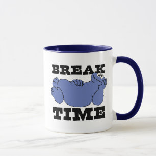 Sesame Street   Cookie Monster Break Time Mug