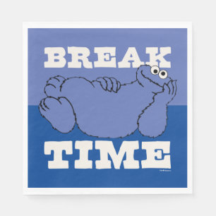 Sesame Street Cookie Monster Break Time Napkin